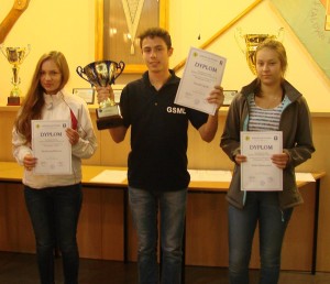Podium Pucharu Polski – F1B junior Podium Pucharu Polski - F1B junior