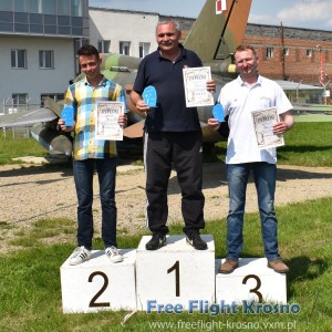 Podium F1G senior. 2. Dawid Lipski, 1. Stanisław Skibicki, 3. Sławomir Truchan Podium F1G senior. 2. Dawid Lipski, 1. Stanisław Skibicki, 3. Sławomir Truchan