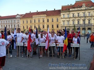Polska reprezentacja podczas ceremoni otwarcia Mistrzost Europy. Polska reprezentacja podczas ceremoni otwarcia Mistrzost Europy.