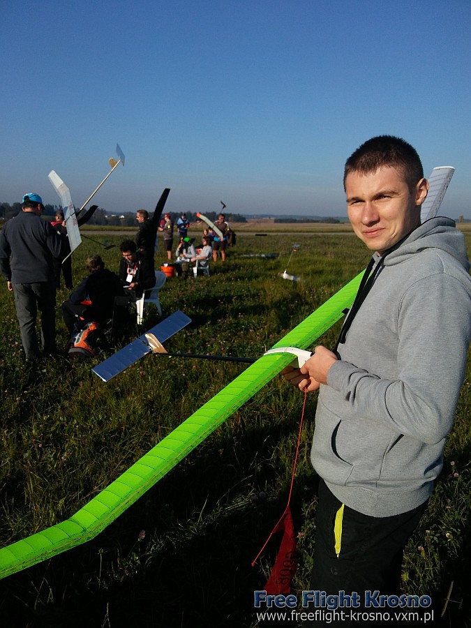 Zadowolony Michał Śliwiński w Czechach. Zadowolony Michał Śliwiński w Czechach.