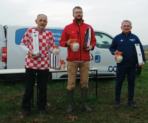 Podium F1B open sobota PŚ Słowenia 2024 - Podium F1B open sobota
